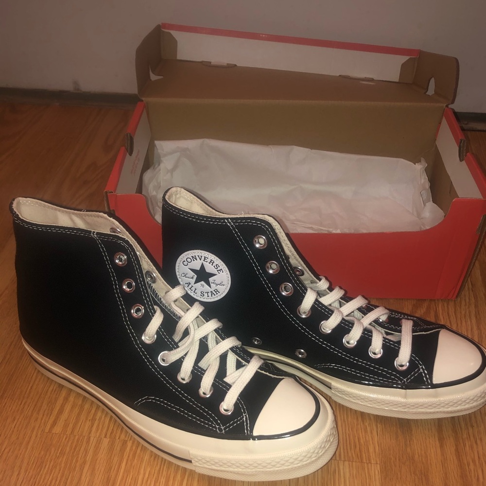 Unisex Black High Top Converse